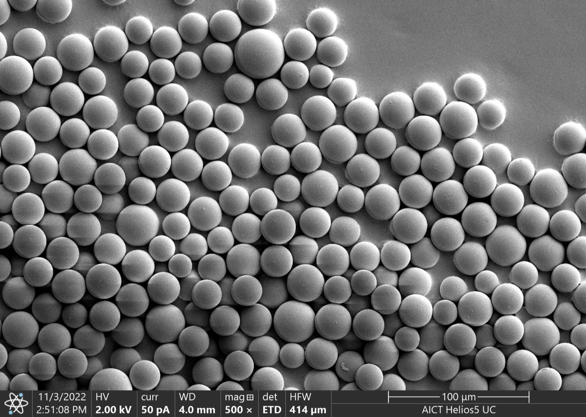 SEM x500 — 완전 구형